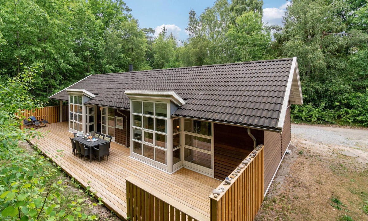 Hasle House | Lovely home in Hasle with sauna