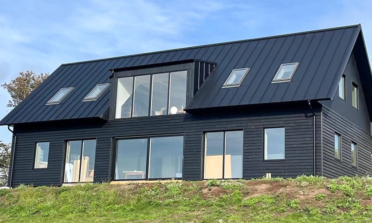 Hasle House | Lovely home in Hasle with sauna