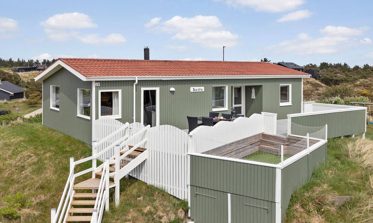 Vejers Strand House | Lovely home in Vejers Strand with sauna