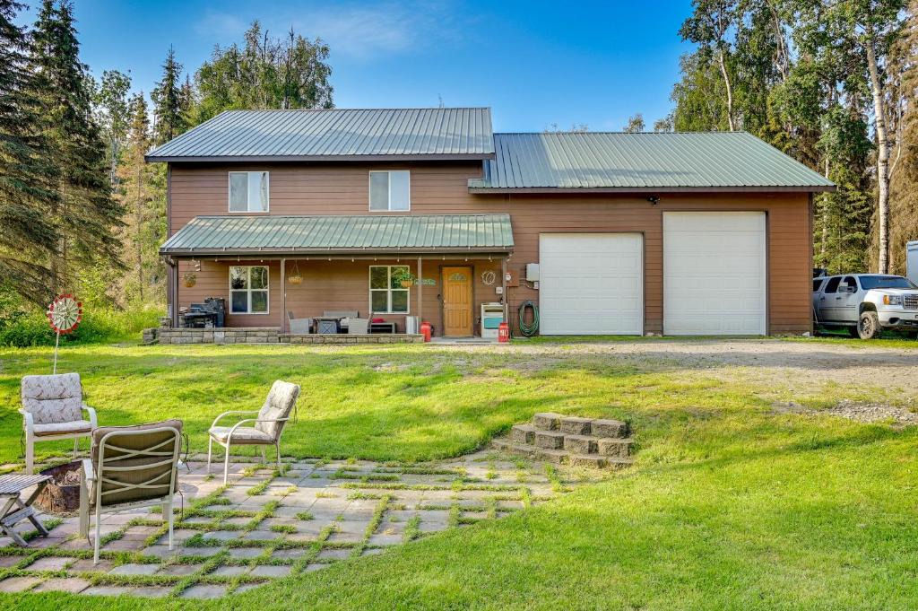 Funny River House | Lovely Soldotna Home, Steps From Kenai River