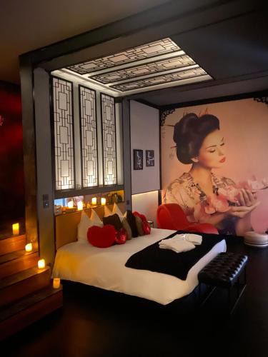 Lagrace-Dieu Apartment | Loveroom 50 nuances plus zen Expérience immersive & intimiste