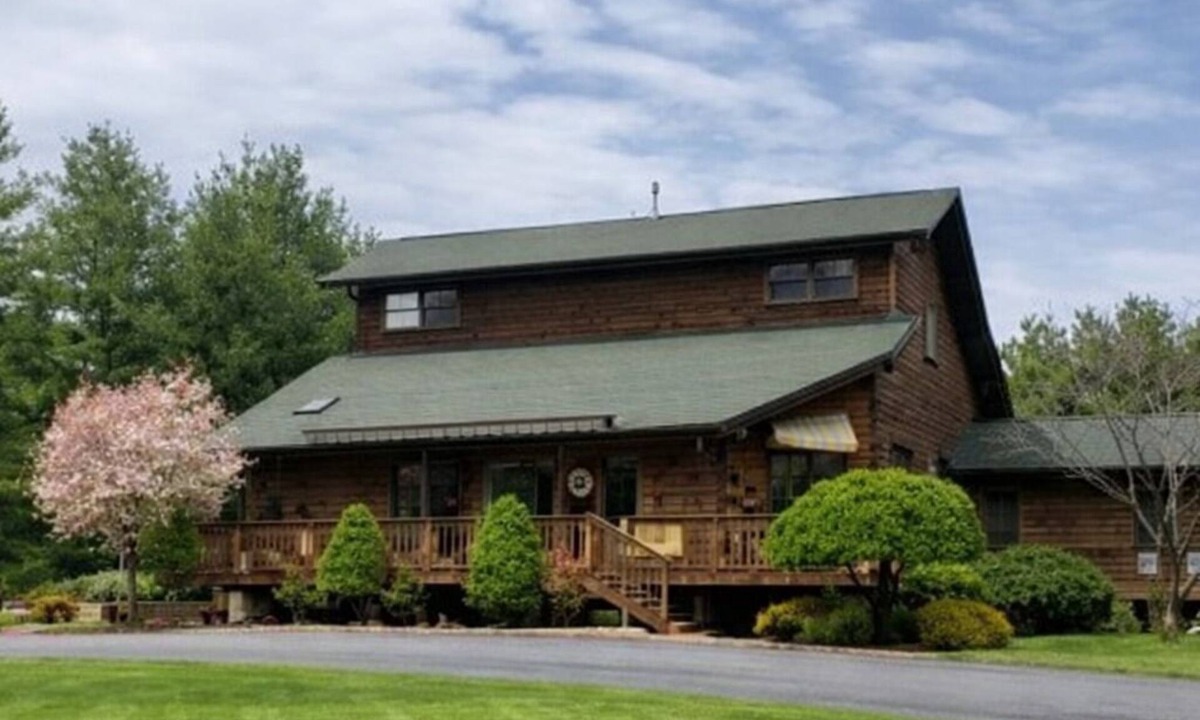 Marlboro Apartment | Lower level unit in Spectacular Log Home Estate