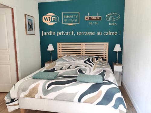 Trelaze Apartment | Lumineux T2, 2 pers, jardin & terrasse au calme