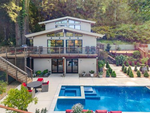 Calistoga House | LUX Private Modern Villa With Pool Spa & Dogs OK