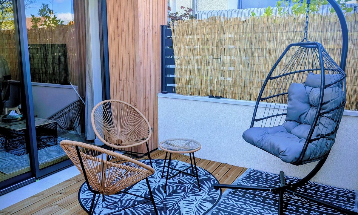 La Demi-Lune Apartment | LUX T2 Calm, Modern & Cosy - Caen Centre