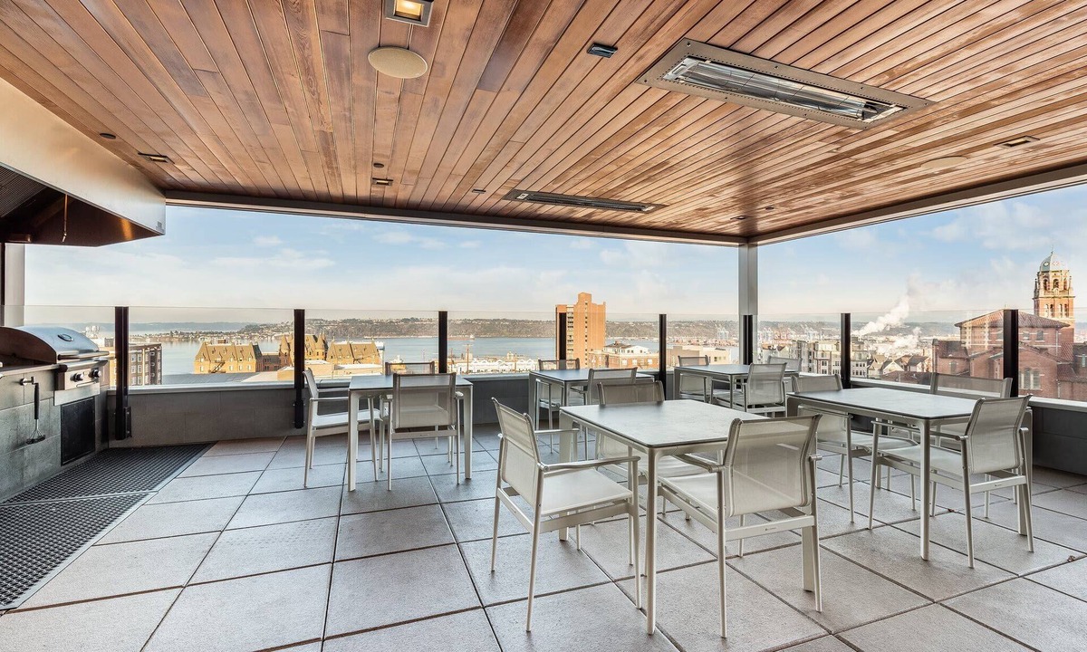 Stadium District Apartment | Lux Tacoma Studio | In-Unit Laundry | Gym | Garage