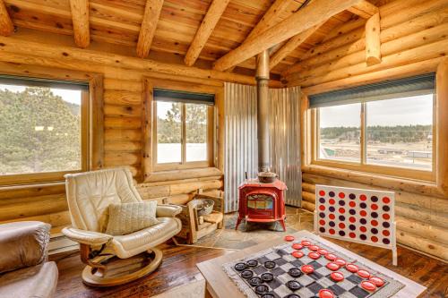 Angel Fire House | Luxe Angel Fire Cabin w/Views: Hike & Fish!