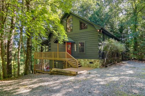 Epworth House | Luxe Fightingtown Creek Cabin: 2 King Suites & Spa
