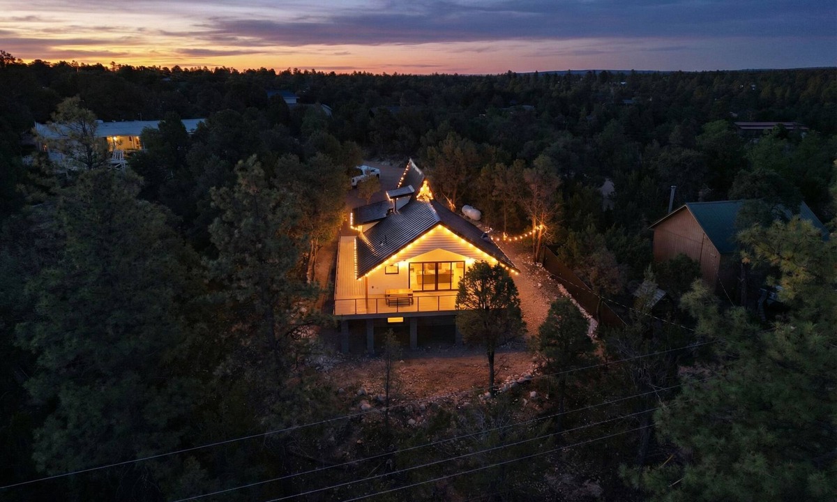 Overgaard Cabin | Luxe Forest A-Frame Escape w/Deck & Fire-Pit