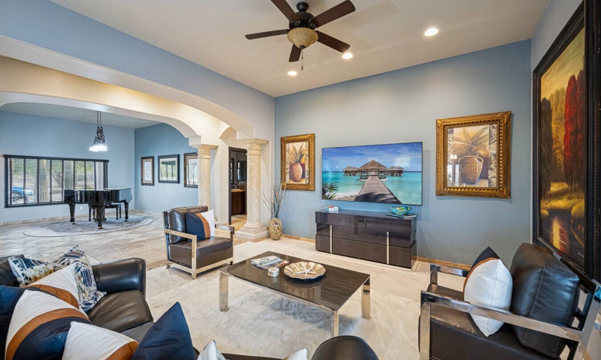 Rio Verde Foothills House | Luxe Ranch w/Four Peaks Views & Outdoor Fireplace