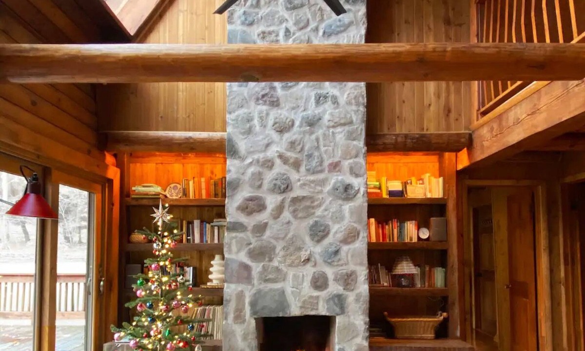 Ellenville House | Luxe, Secluded Catskill Lodge Heated Pool, Hot Tub