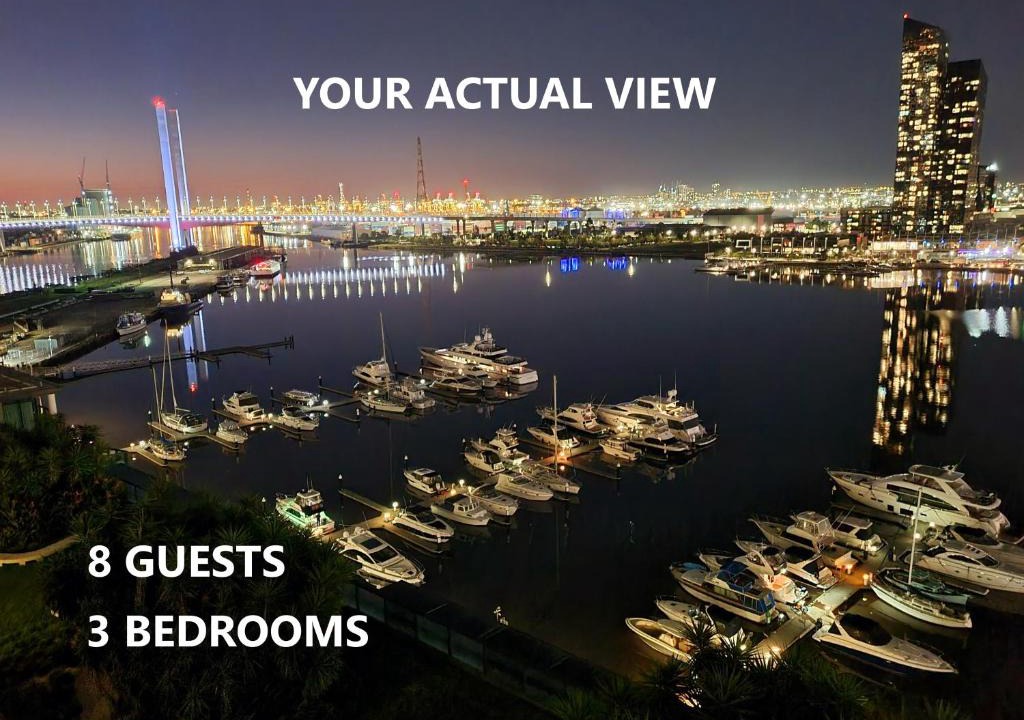 Docklands Apartment | Luxe Waterfront Melbourne