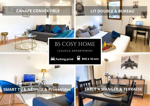 Courcouronnes Apartment | Luxueux Appartement Evry Centre - Parking - RER à 10 min