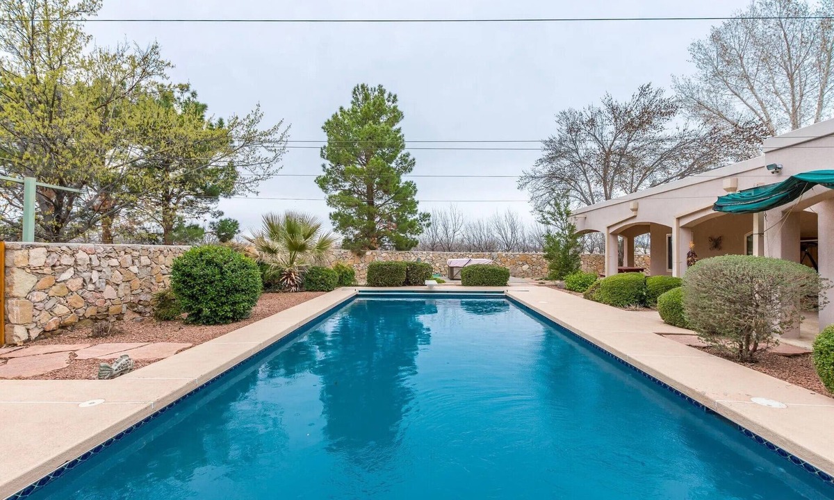 Mesilla Other | Luxurious 4-bedroom farmhouse with pool and upscale amenities located in Mesilla