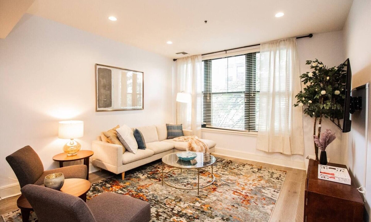 South End Apartment | Luxury 1Bed Loft, 2 Baths, Central Air, South End