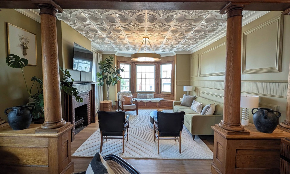 South Main Street Apartment | Luxury 3rd Floor Penthouse Perched High Above Historic Downtown Geneva