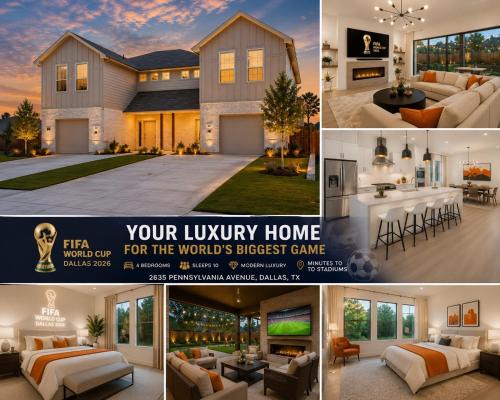 Denton House | Luxury 6 Bedroom Home