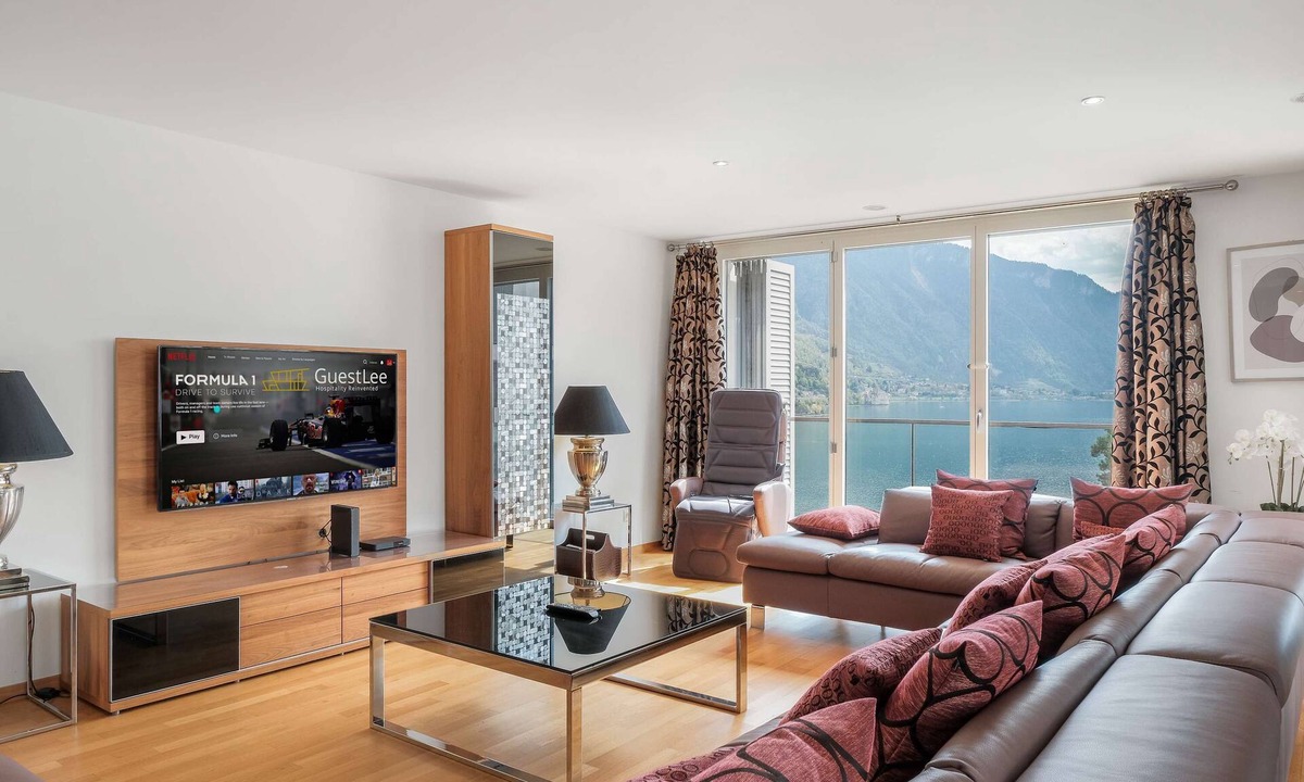 Montreux Apartment | Luxury Apartment in Montreux with Panoramic Views