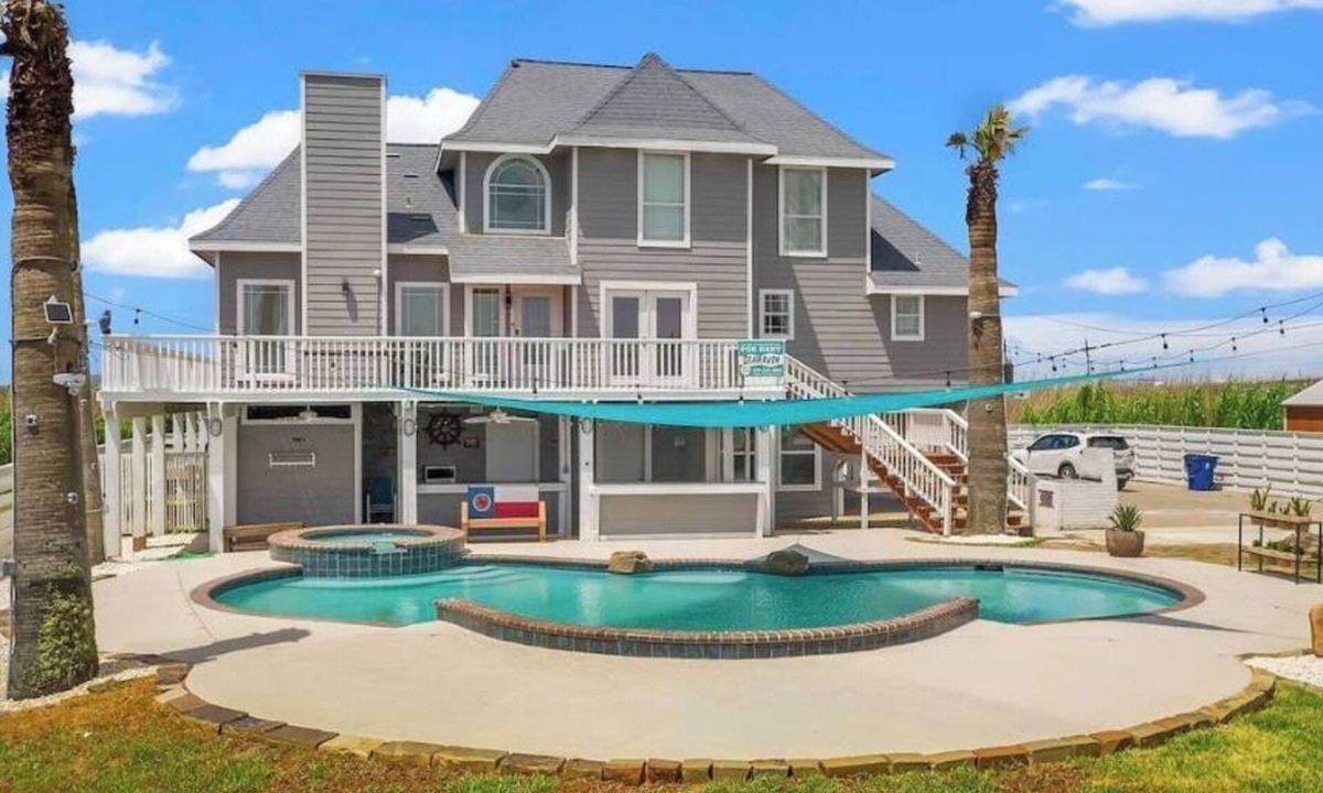 Surfside Beach House | Luxury Beach Estate Ocean view, Pool, 360° Deck & Beach Access