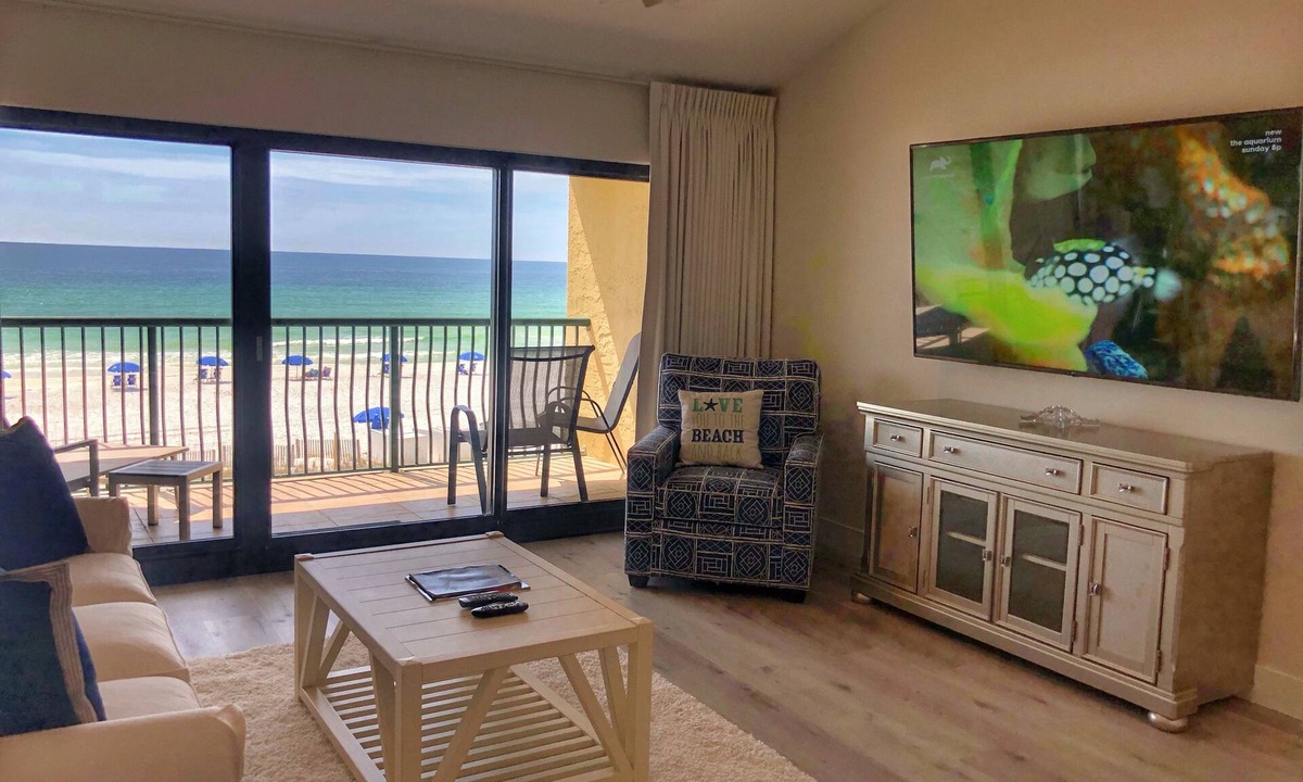 Destin Condo | Luxury Beach Front- Top Floor Balcony Panoramic Gulf Views