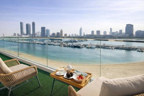 Dubai Marina Apartment | Luxury Beachfront Marina View Apartment With Private Beach Access By Green Sky Holiday Homes