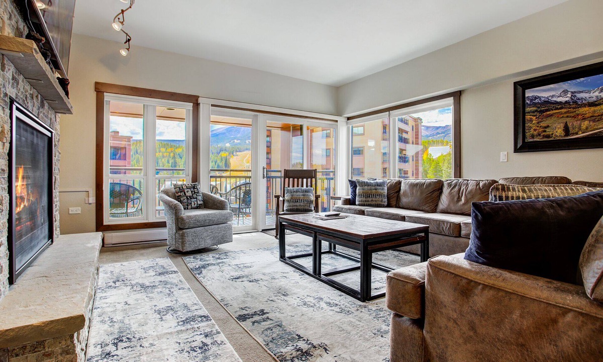 Peak 9 Condo | Luxury Bright Haus Villa True Ski in Ski Out Peak 9 Gorgeous Ski Area Views!