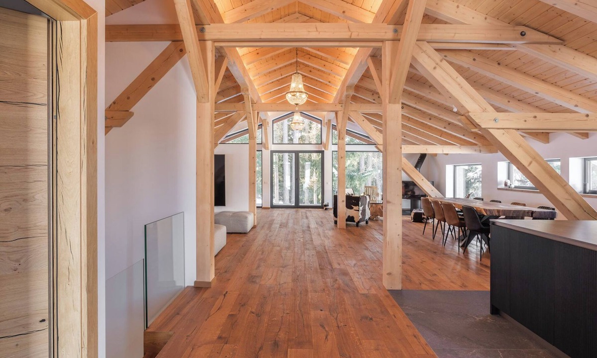 Graechen Ski Chalet | Luxury chalet with panorama, sauna, steam bath, hot tub & cinema, fondue house, and much more.