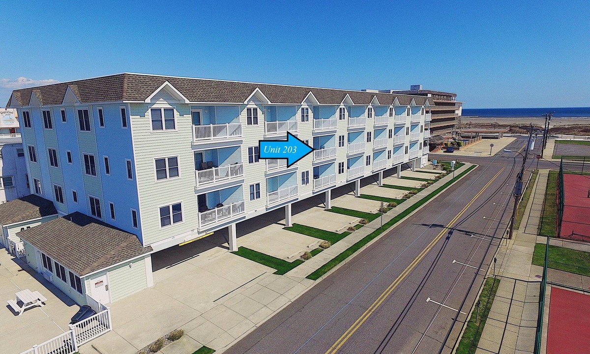 Wildwood Crest Condo | Luxury Condo located just steps to the Beach!