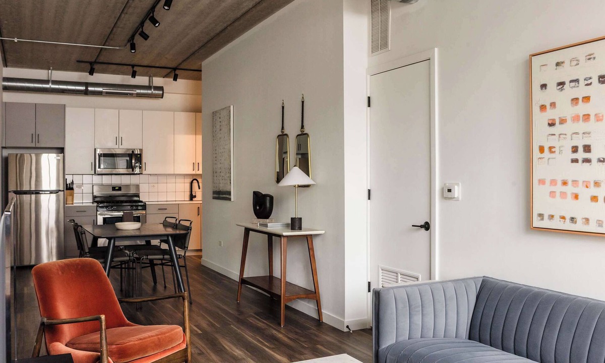 Near North Side Apartment | Luxury Designer Loft 302 | River North