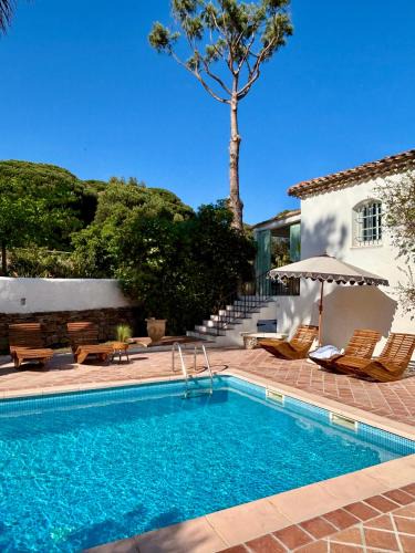 La Nartelle Villa | Luxury family villa with large pool, garden & outdoor dining near beach, Domaine l'Oiseau Bleu in Sainte-Maxime