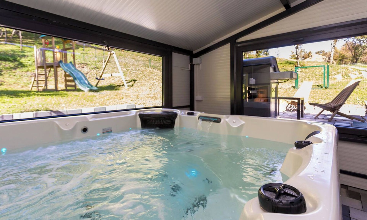 Vrbovsko House | Luxury forest home with private pool, jacuzzi, sauna and playground