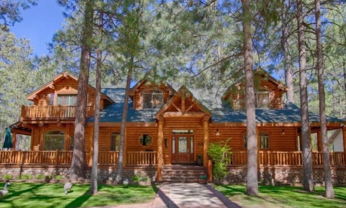 Pinetop Cabin | Luxury Golf Cabin - Pinetop Lakes - 360 Deck