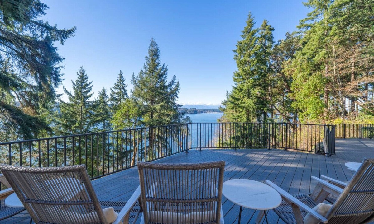 Bainbridge Island House | Luxury Home, Beach, Spa, Views, Natural Setting