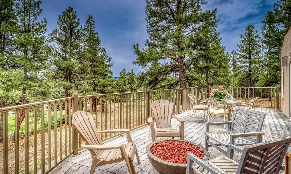 Pagosa Springs House | Luxury Home, Hot Tub, Views, Firepit, Game Room and Wraparound Deck Near Downtown!