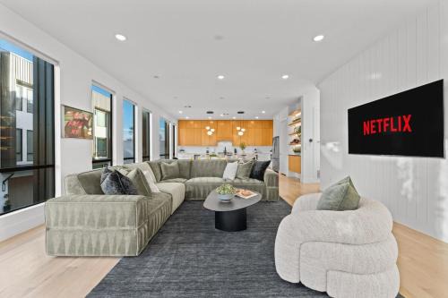 West Dallas House | Luxury Home with Heated Pool Hot Tub Sauna and EV