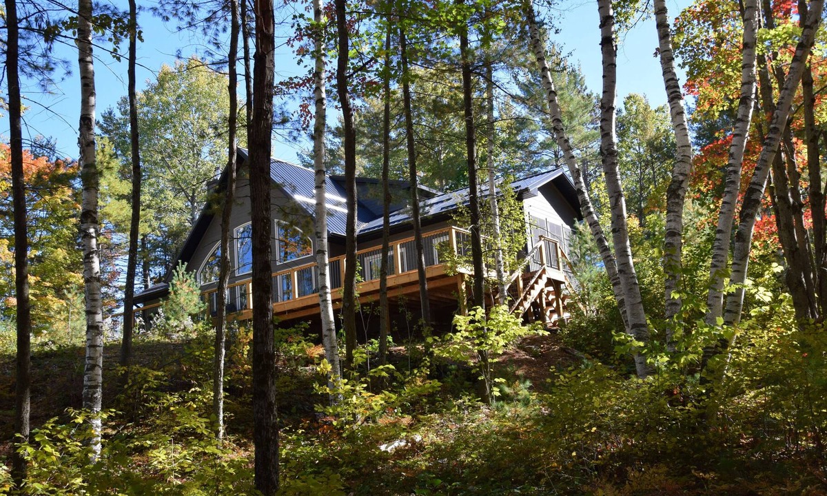 Marmora and Lake Cottage | Luxury lakefront Home on private wooded 90Acres