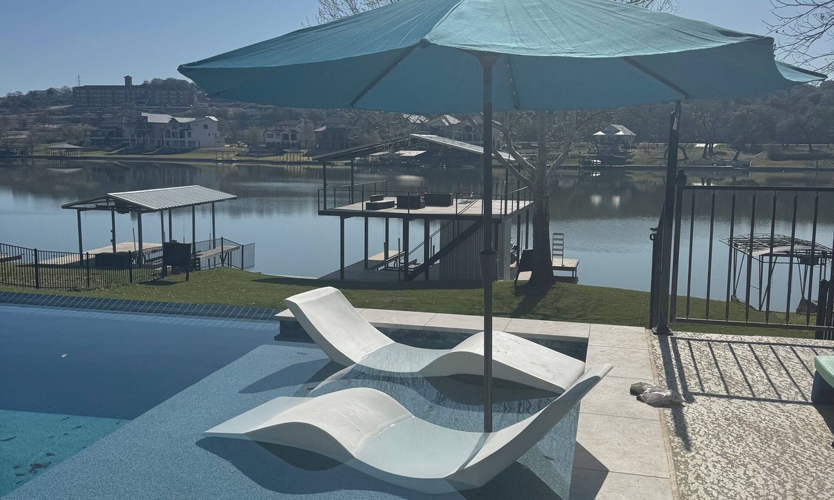 Marble Falls House | Luxury Lakefront Living in Marble Falls: Pool, Private Dock & Endless Views!