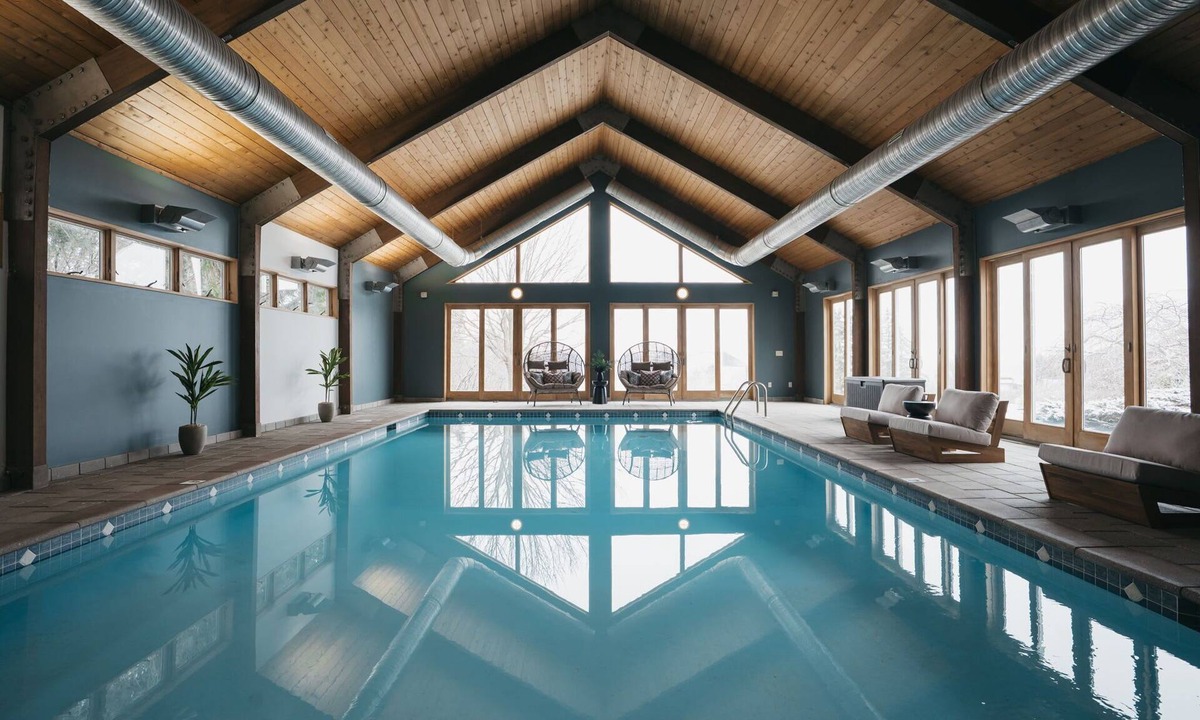 Ithaca House | Luxury Lakeview Estate w/Indoor Pool & Golf Sim