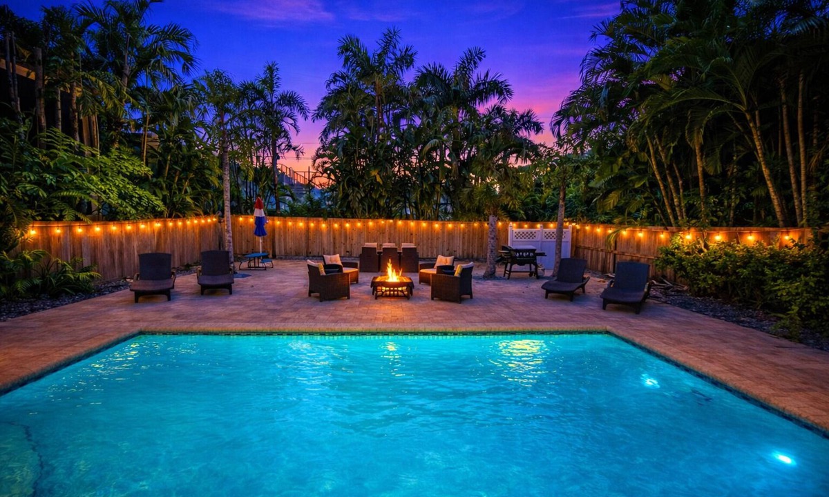 Saint Armands Key House | Luxury Lido Key Getaway with heated saltwater pool on St Armand's Circle