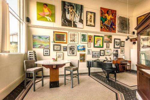 Tomales House | Luxury Living in Historic Bank Haven of Art&Music