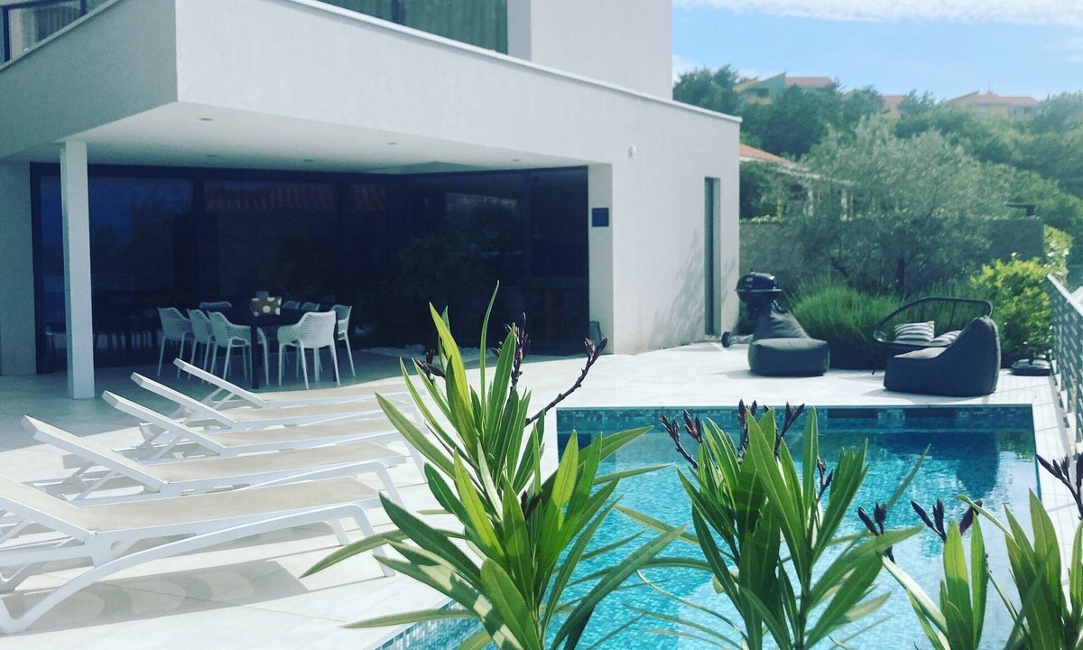 Klimno Villa | Luxury Modern Seaview Villa With Private Pool In Klimno *