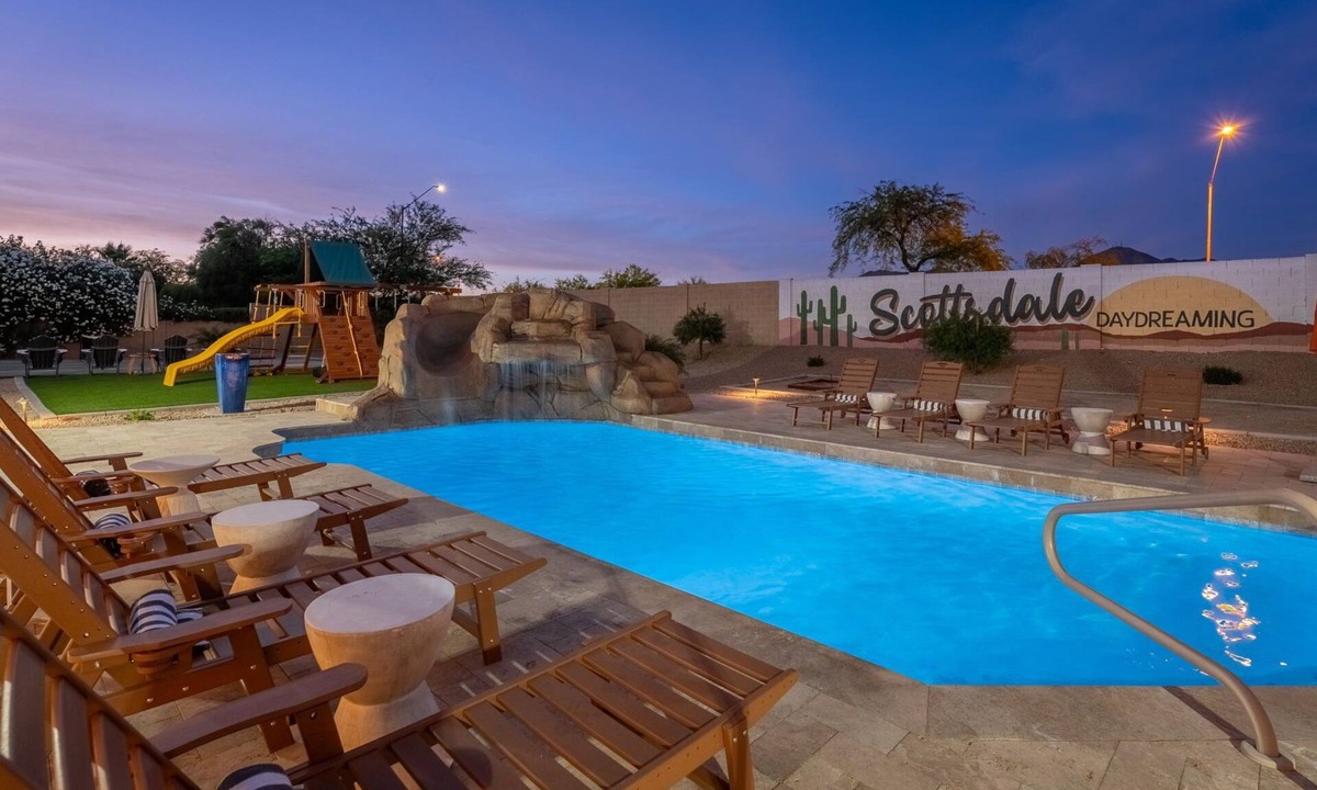 Scottsdale Foothills Villa | Luxury Oasis | Slide Pool, Pickleball, Game Room