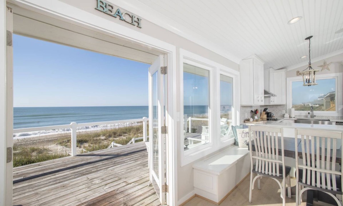 Pine Knoll Shores House | Luxury Ocean Front/Pet Friendly Home (The Hanner)