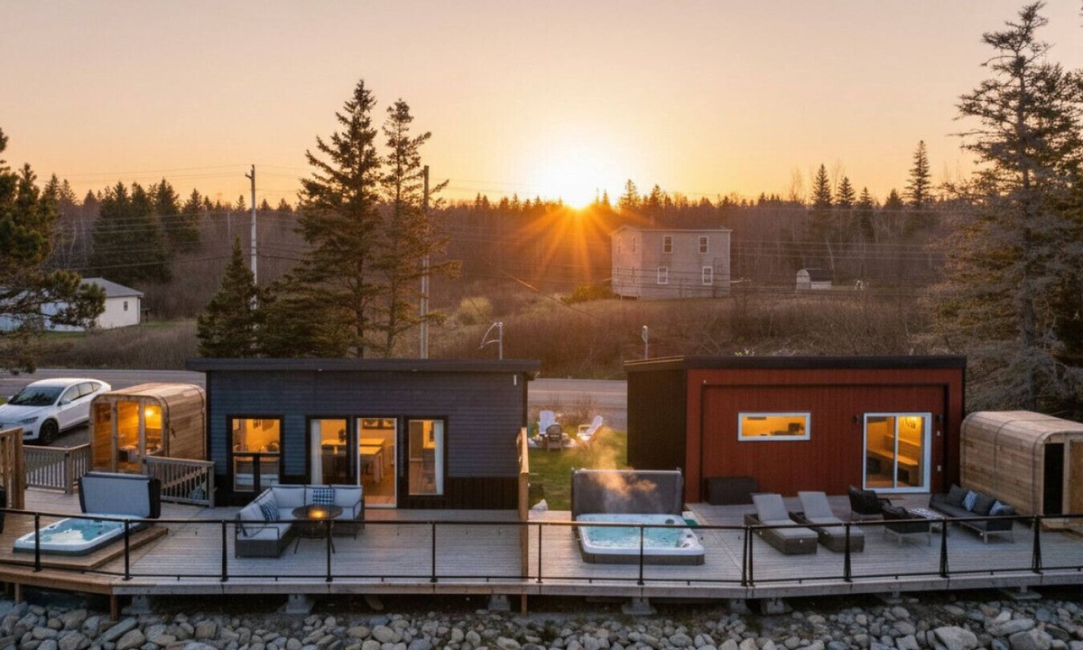 Summerville Centre House | Luxury Oceanfront Retreats 2 private hot tubs and saunas