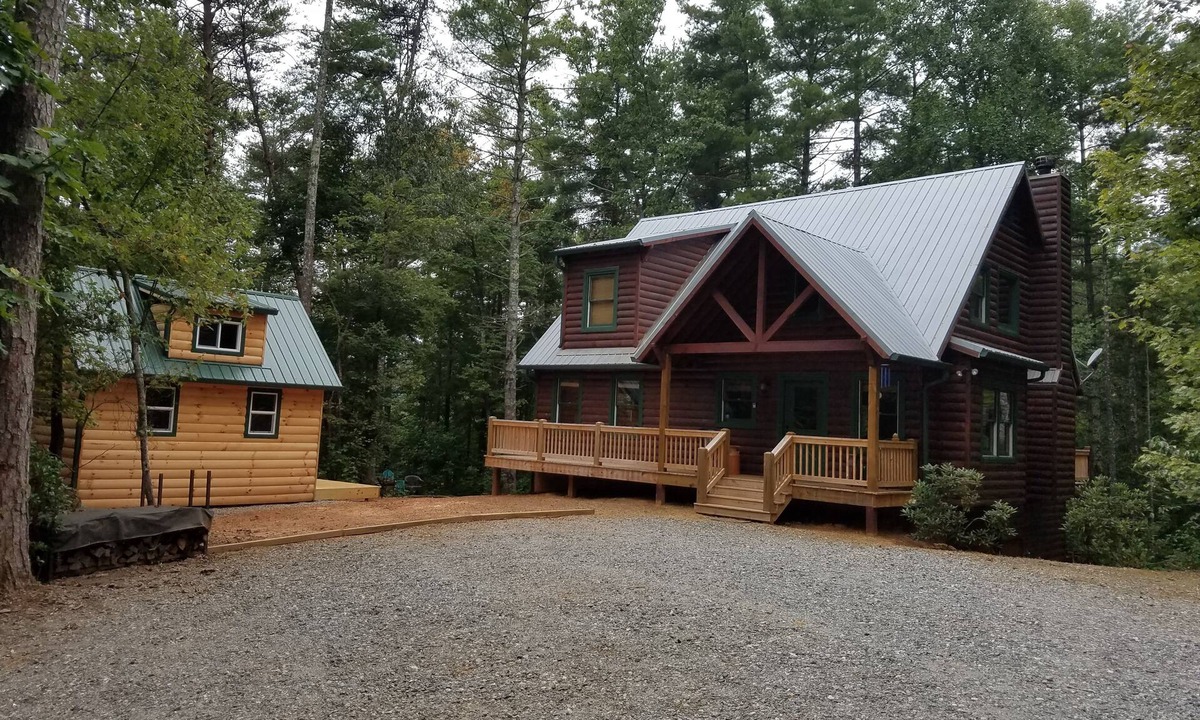 Sautee Nacoochee Cabin | Luxury, Pet Friendly Mountain Cabin On 7 Acres