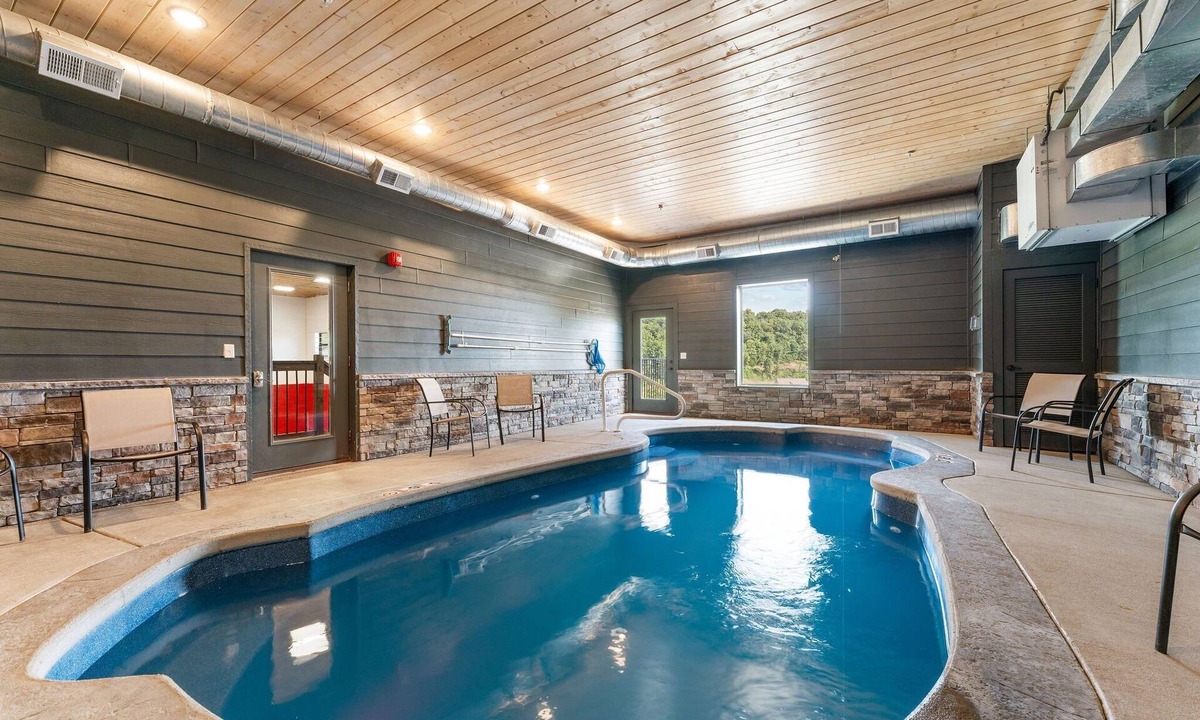 Table Rock House | Luxury Retreat w Million Dollar View Indoor Pool Basketball Court Hot Tub Sleeps 52 Free Tickets