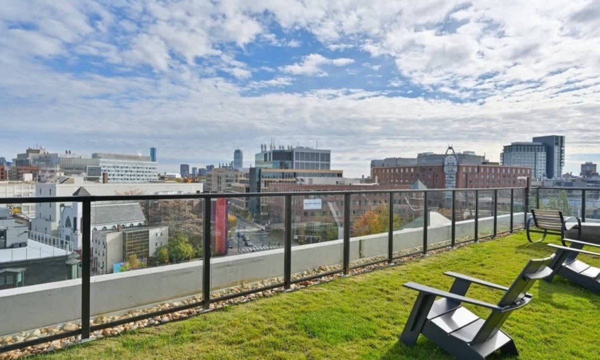 Central Square Apartment | Luxury Studio with King bed Gym near MIT Harvard in Central Square!
