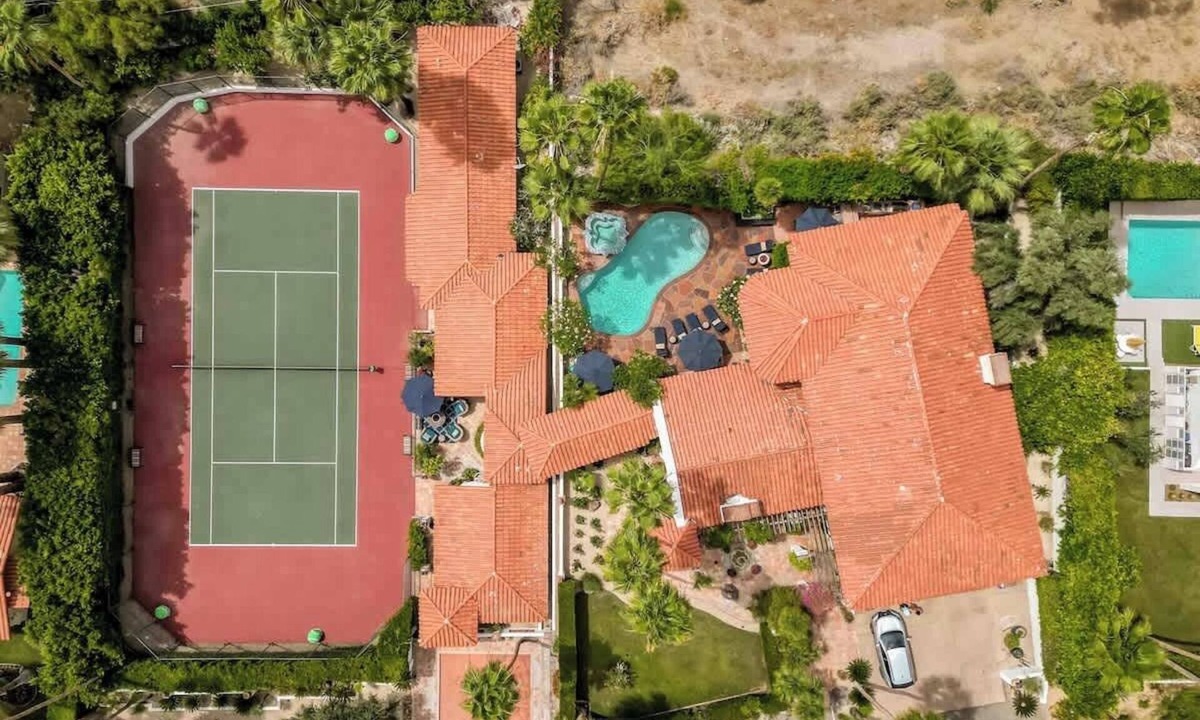 The Mesa House | Luxury Tennis Estate | Mountains & Pools