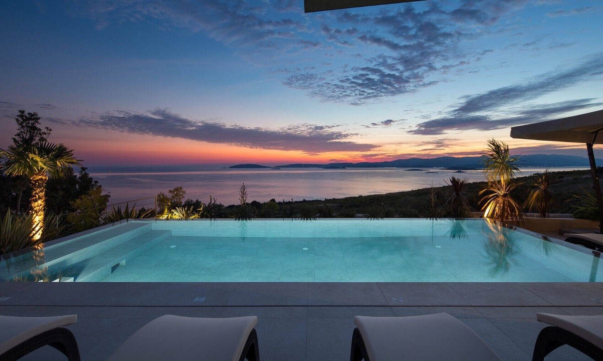 Postup Villa | Luxury & Unique Villa Bevel House with sea view