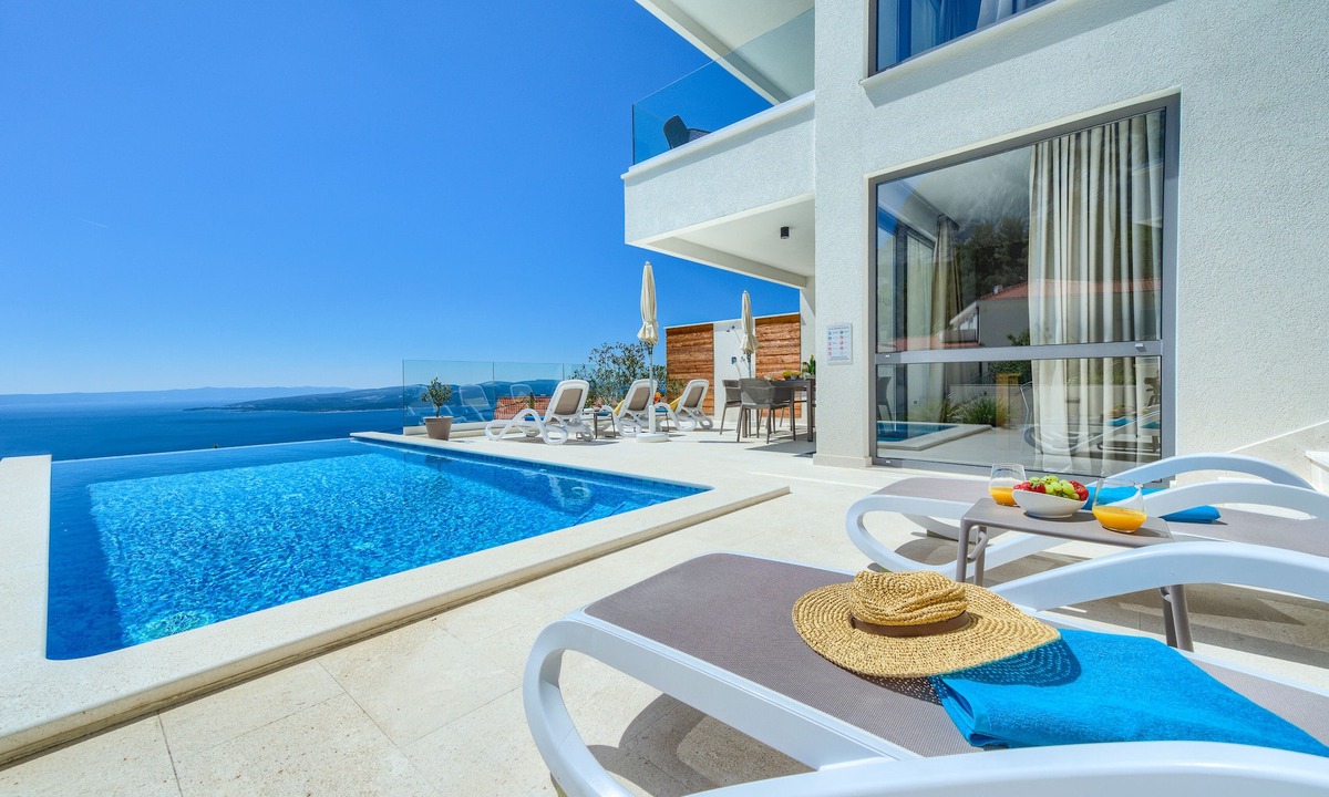 Bast Villa | Luxury Villa Bellevue Bast - Sea View Heated Infinity Pool Sauna Jacuzzi 400m2
